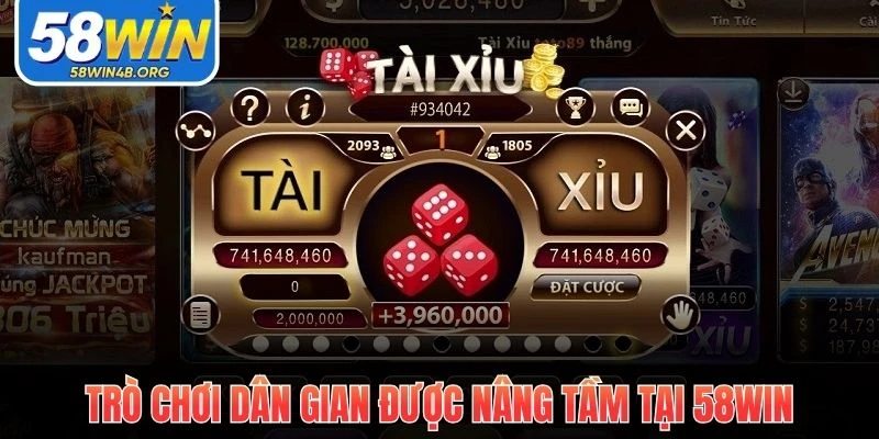 Sicbo Ăn Tiền - Trò Chơi Lắc Xí Ngầu Hấp Dẫn Nhất Mọi Thời Đại 1 tro choi dan gian duoc nang tam tai 58win
