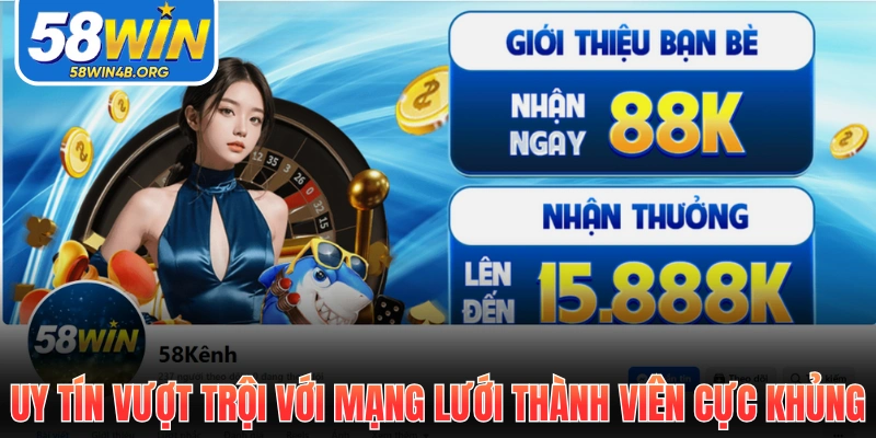 58WIN ⭐️ Nhà Cái 58Win – Uy Tín #1 Châu Á 2026 16 Uy tín vượt trội với mạng lưới thành viên cực khủng